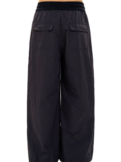 Threaded Waist Drawstring Pants【s0000017438】