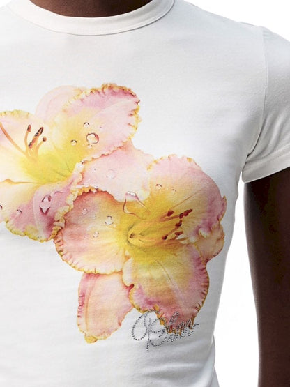 Floral Print Short Sleeve T-Shirt【s0000012398】