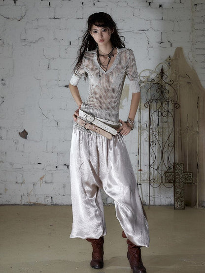 Baroque Lantern Acetate Pants【s0000016990】