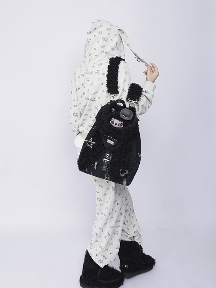 Setting rabbit ears shoulder bag 【s0000013725】