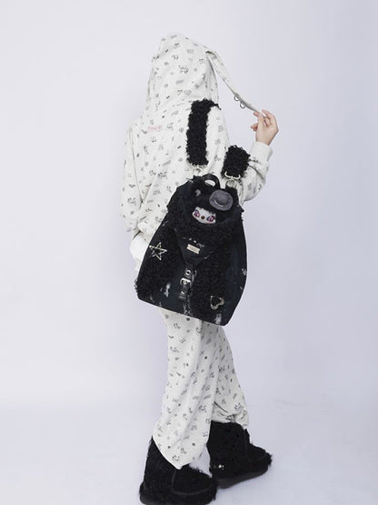 Setting rabbit ears shoulder bag 【s0000013725】