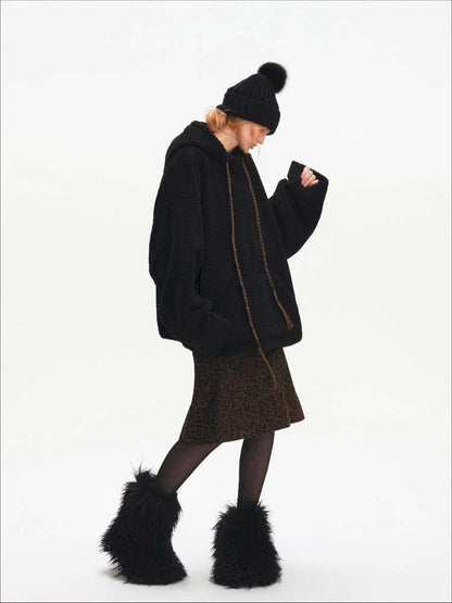 Leopard Print A-Line Mermaid Skirt【s0000015063】