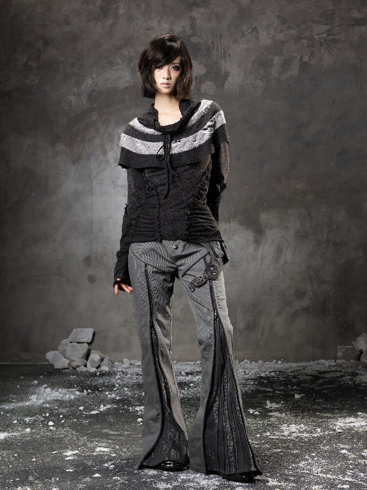 Multi-Wear Straight Flared Pants【s0000015955】