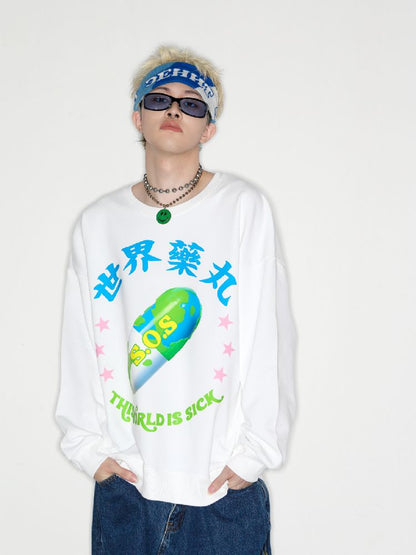 PILL LOOSE SWEATSHIRT [S0000010263]