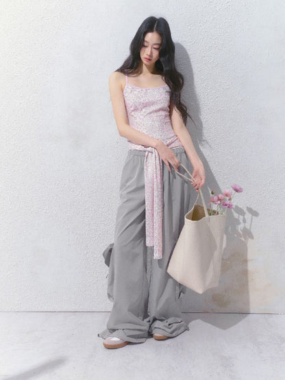 Camisole Top Strappy Shorts Set【s0000012150】
