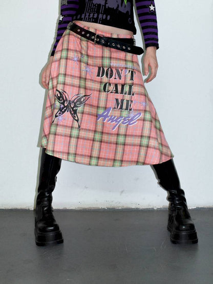 Vintage layered butt curtain skirt【s0000014378】