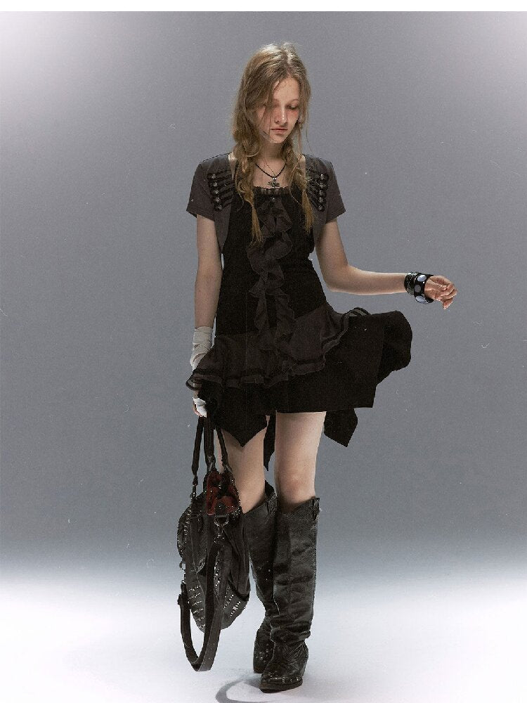Knight of the Castle Lace Dress【s0000017048】