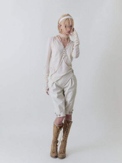 Noble Knightly Leather Breeches【s0000017975】