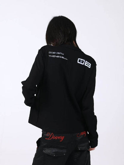 Slogan Cotton Linen Long Sleeves【s0000018193】