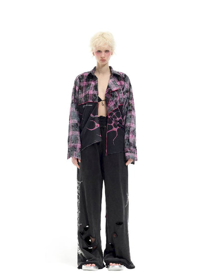 Patchwork Mesh Spice Dress【s0000012065】