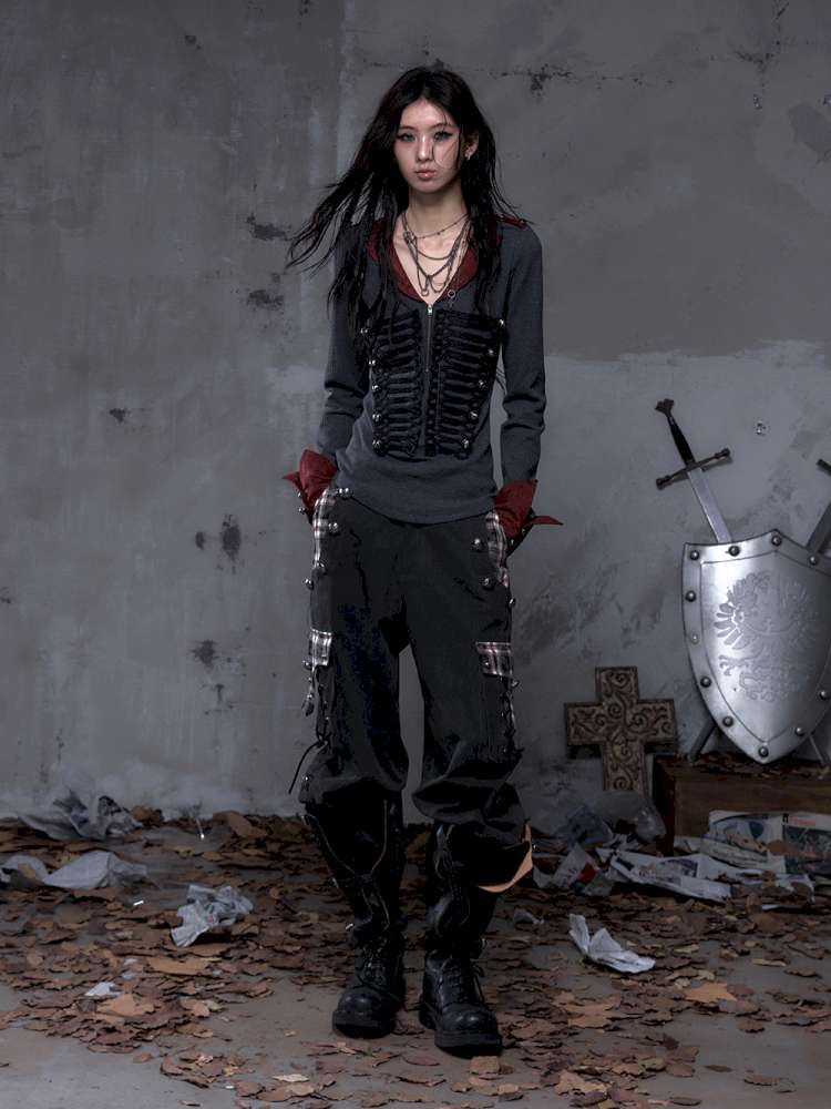 Vintage Punk Court Lantern Trousers【s0000014650】