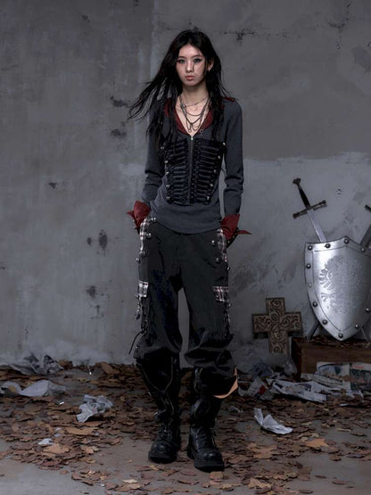 Vintage Punk Court Lantern Trousers【s0000014650】