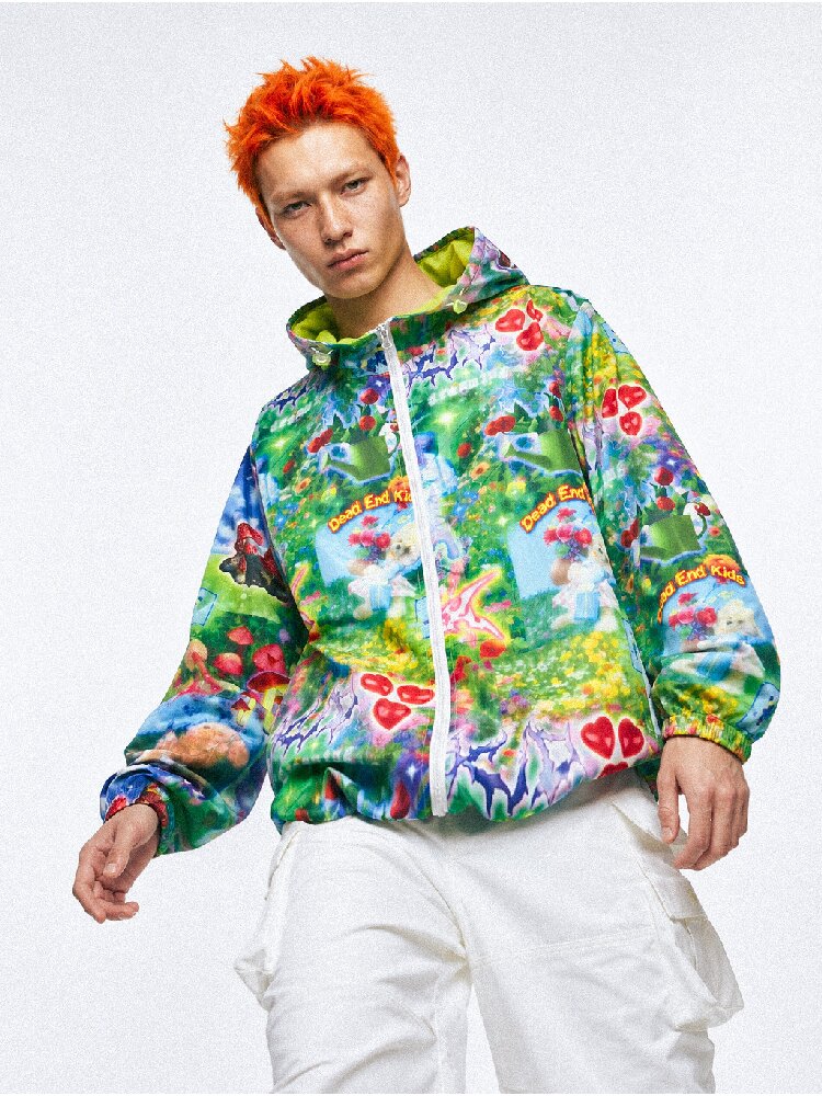 Teflon Dream Forest Print Jacket【s0000017850】