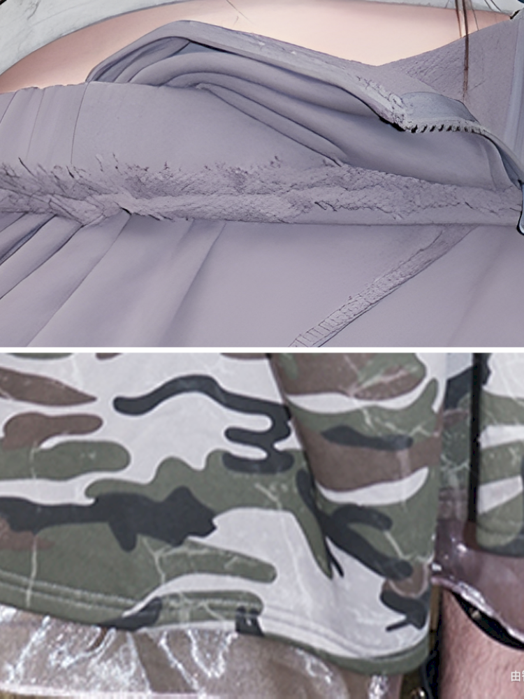 Broken Soldier Camo Spliced Skirt【s0000015141】