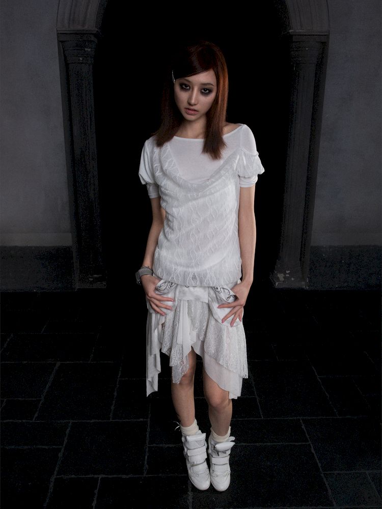 Bubble short sleeve t-shirt【s0000012309】