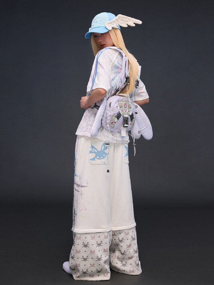 Big Eye Embroidered Angel Cap【s0000017294】