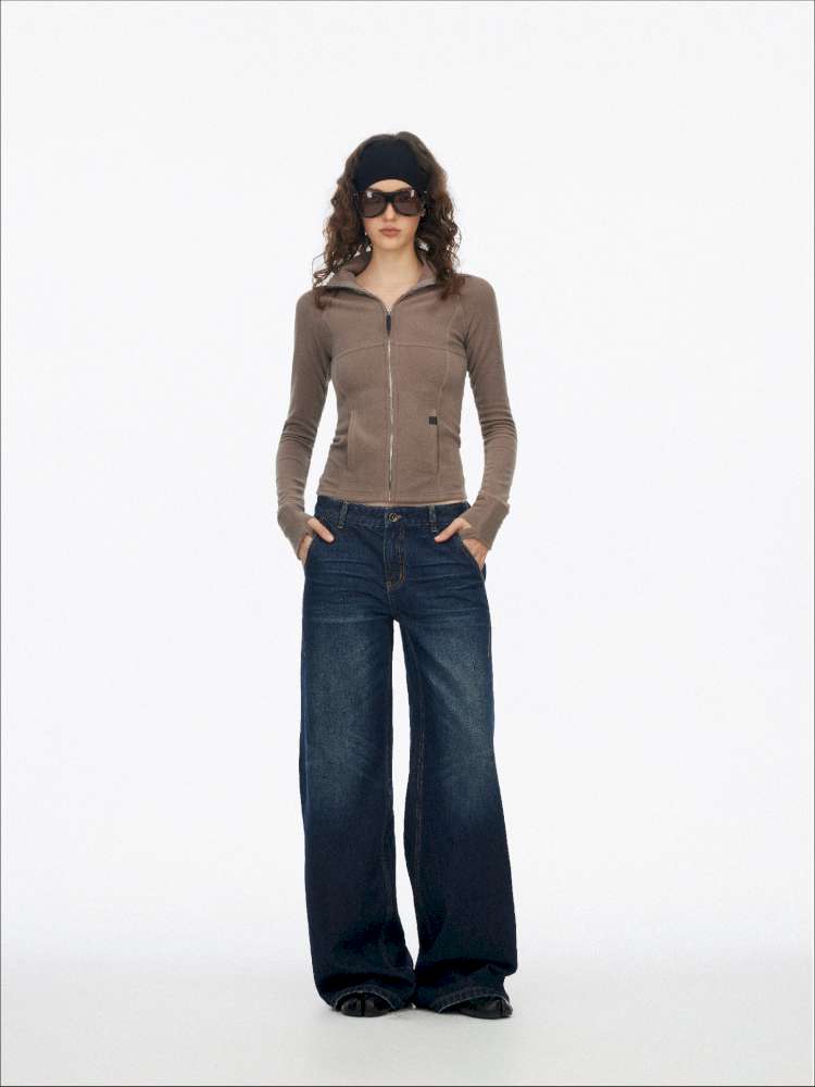 Minimalist Fleece Cycling Slim Jacket【s0000014880】