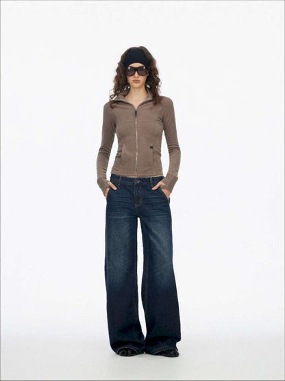 Minimalist Fleece Cycling Slim Jacket【s0000014880】