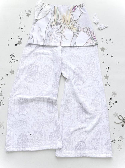 Angel Fake Two Sweatpants【s0000014440】
