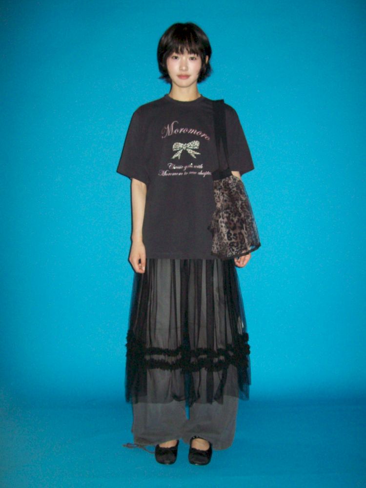 Loose Round Neck Short Sleeve T-Shirt【s0000012505】