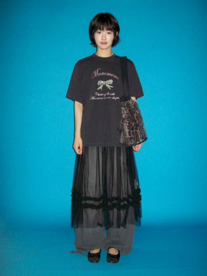 Loose Round Neck Short Sleeve T-Shirt【s0000012505】