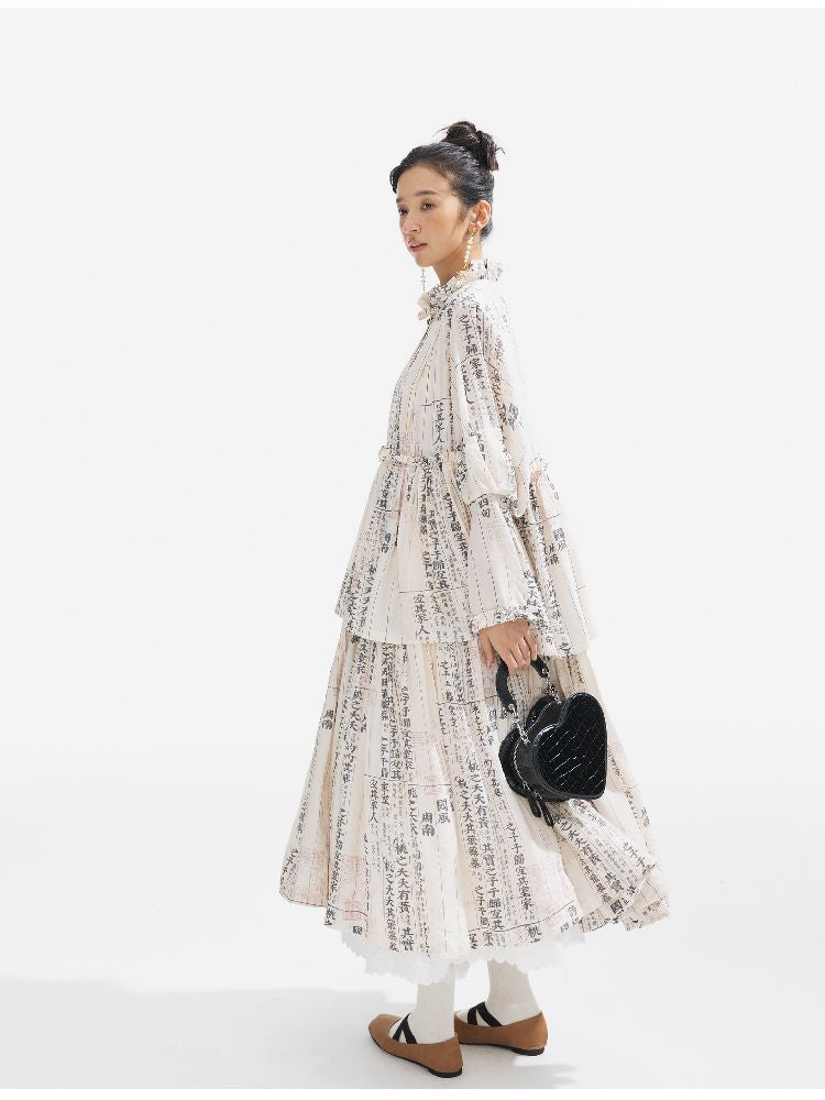 Loose Lace Long Dress【s0000011318】