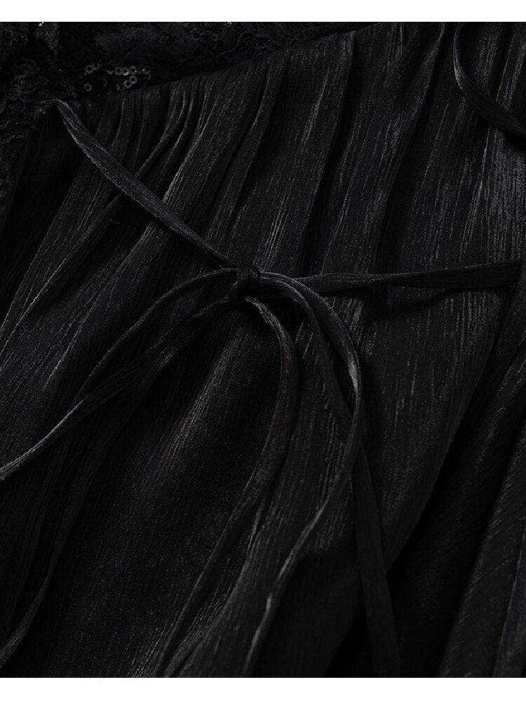 Dreamy Heiress Lace Chiffon Dress【s0000017984】