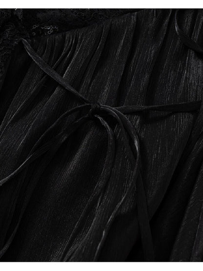 Dreamy Heiress Lace Chiffon Dress【s0000017984】