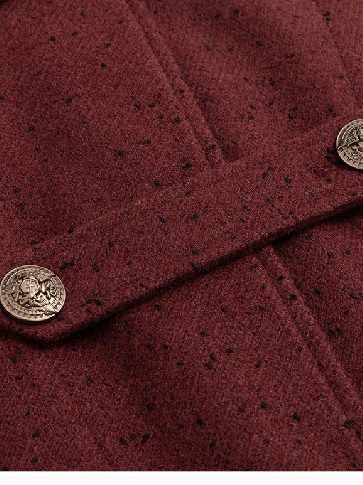 Knightly Napoleon Wool Coat【s0000019237】