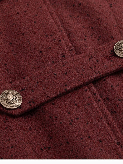 Knightly Napoleon Wool Coat【s0000019237】