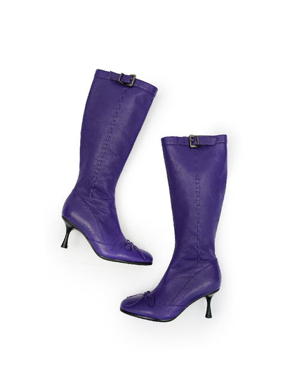 Sheepskin Ballet Stiletto Boots【s0000016129】