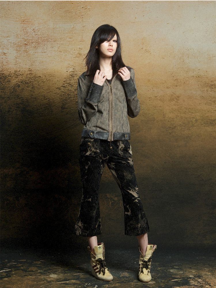 Tie-Dye Micro Low Waist Pants【s0000011817】