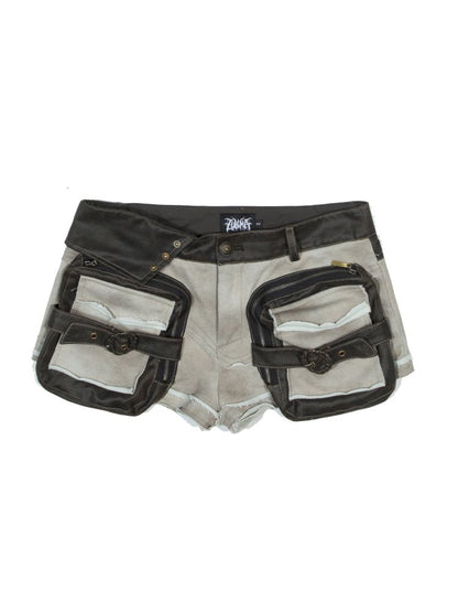 Multi-pocket low-rise shorts【s0000012307】