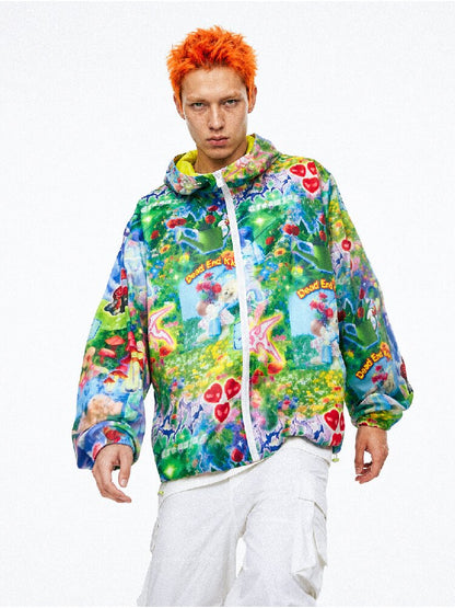 Teflon Dream Forest Print Jacket【s0000017850】