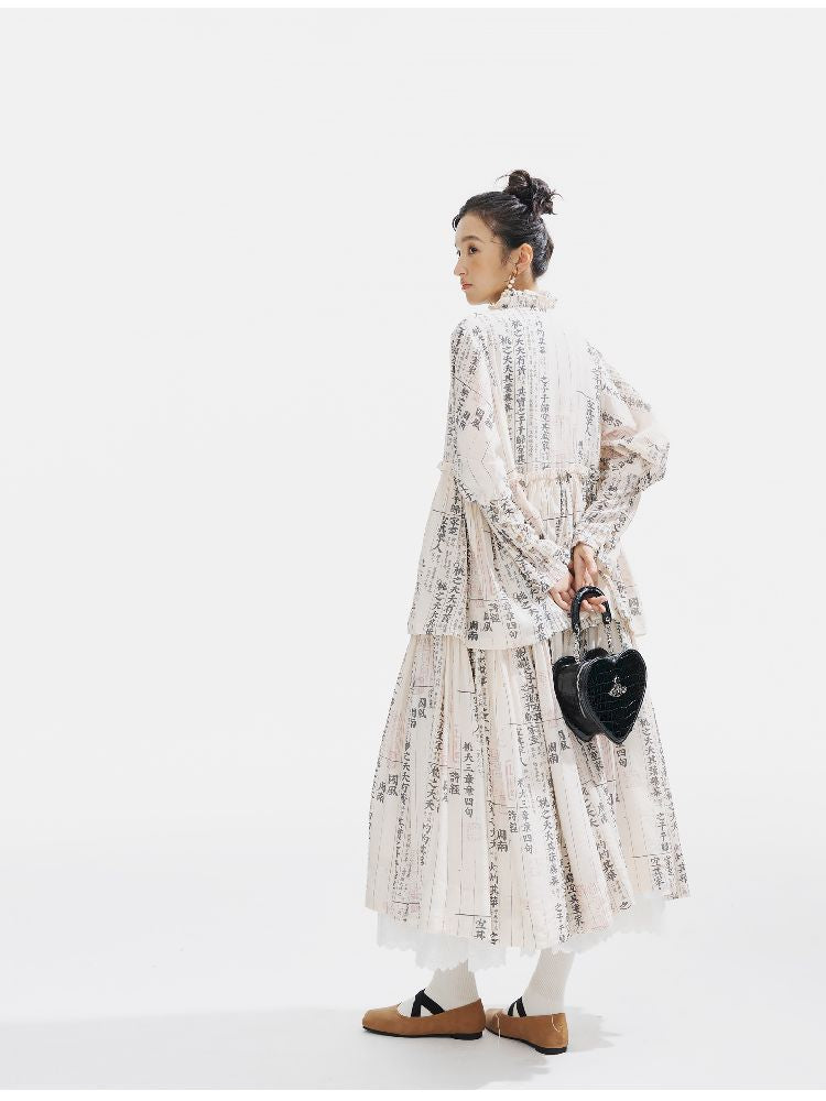 Loose Lace Long Dress【s0000011318】