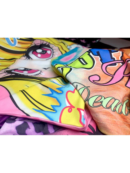 Millennial Hottie Y2K Hundred Short T-Shirt【s0000013520】