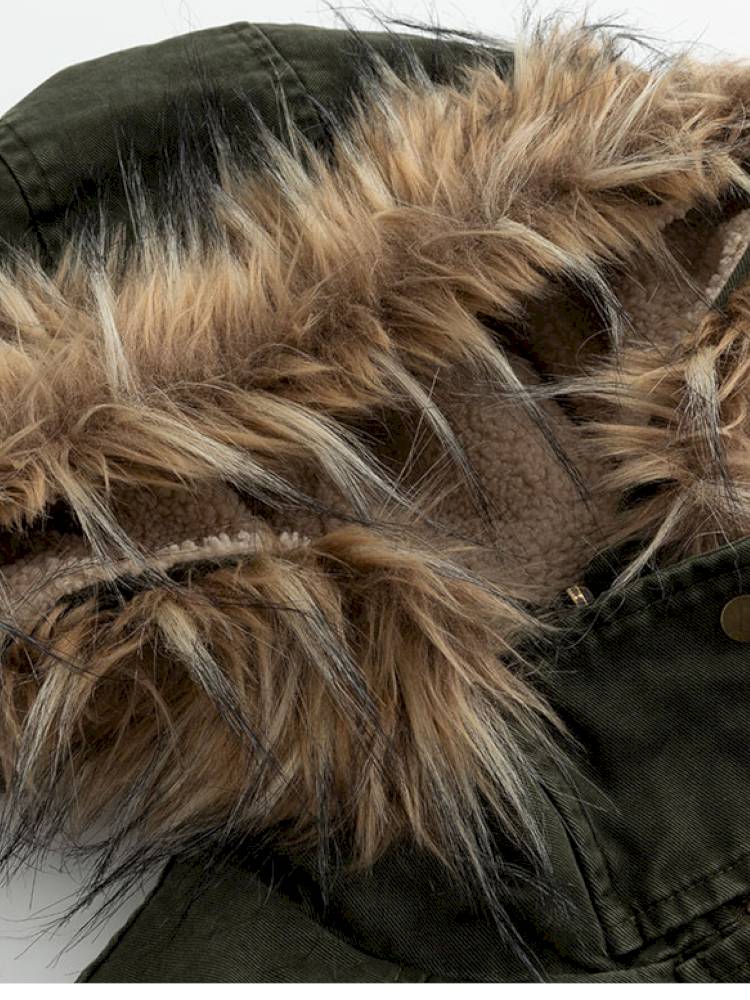 Hooded Short Cotton Jacket【s0000014432】