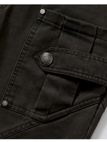 Slightly Flared Suede Casual Pants【s0000014480】