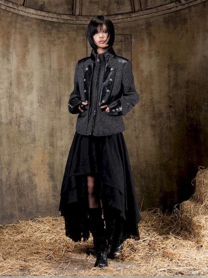 Knightly Punk Vintage Jacket Top【s0000015090】