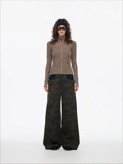 Minimalist Fleece Cycling Slim Jacket【s0000014880】