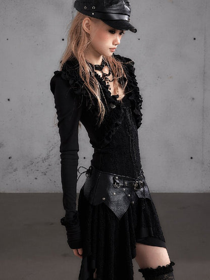 Punk Print Stretch Knit Dress【s0000019153】