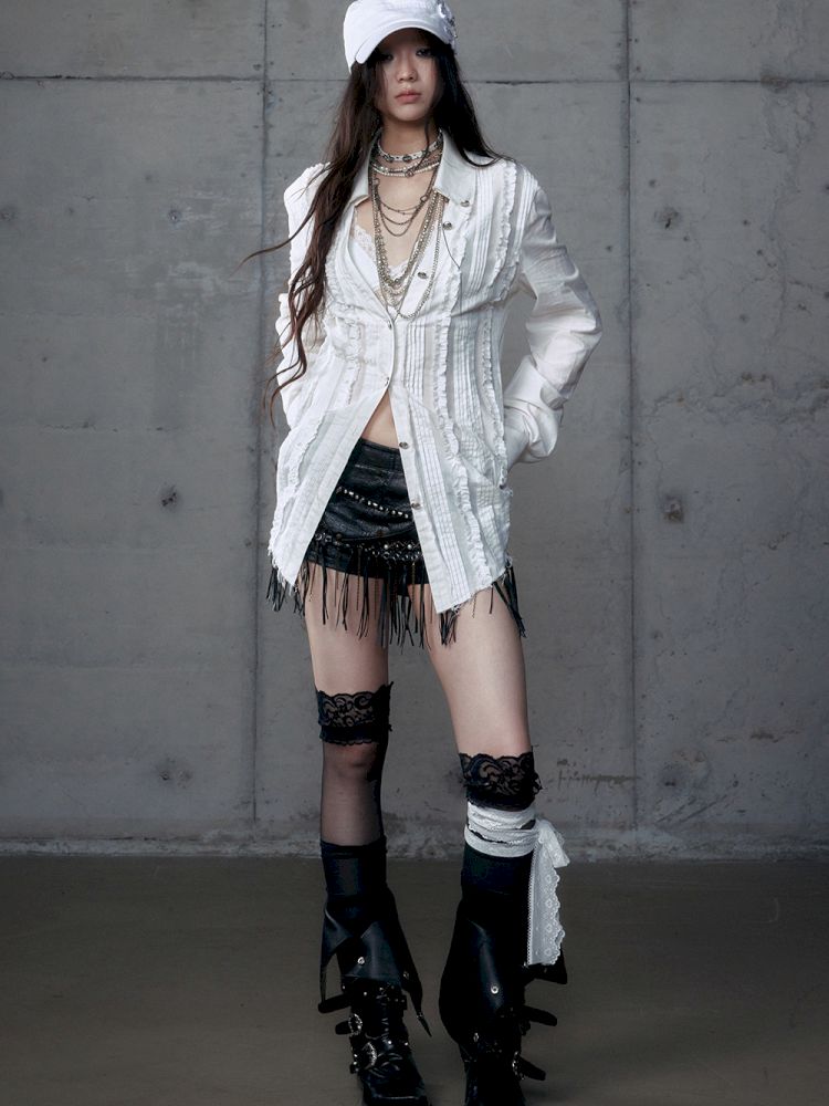 Scrappy Sunscreen Long Sleeve Shirt【s0000013470】