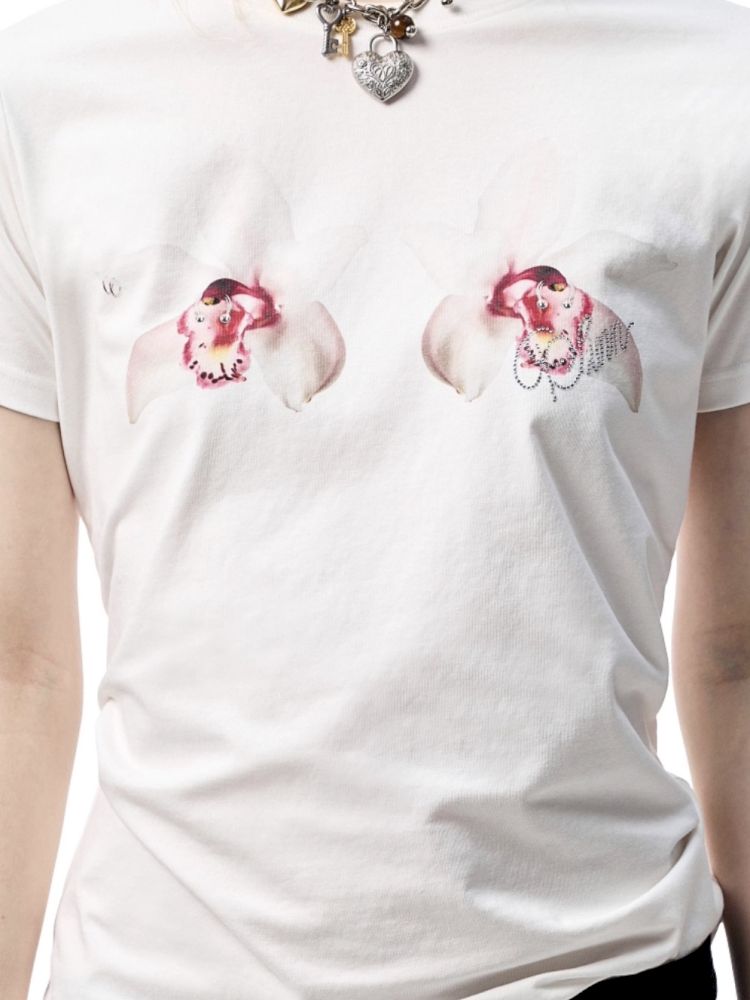 Printed Loose Short Sleeve T-Shirt【s0000012402】