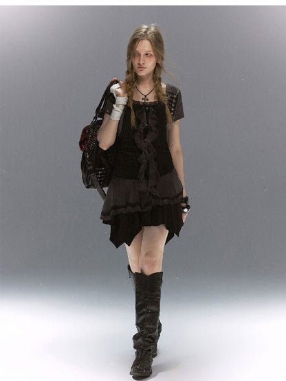 Knight of the Castle Lace Dress【s0000017048】