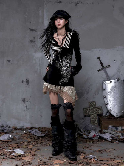 Five-Pointed Star Knit Base Top【s0000014655】