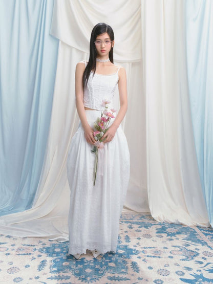 High-Waisted Half-Length Skirt【s0000012154】