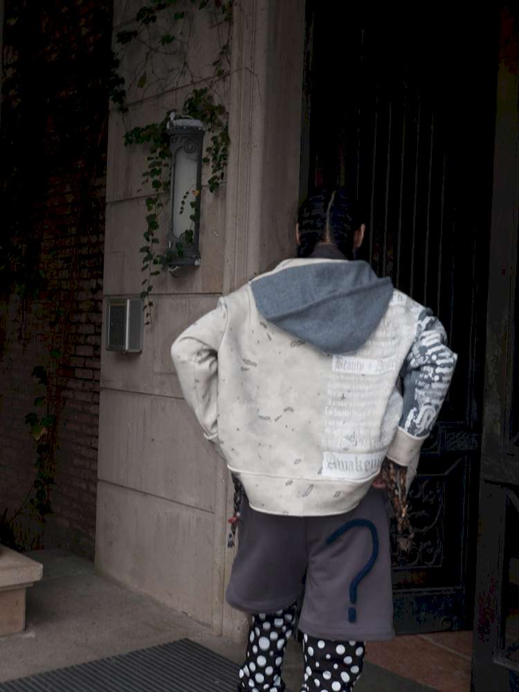 White Knight Fleece Thick Jacket【s0000015149】