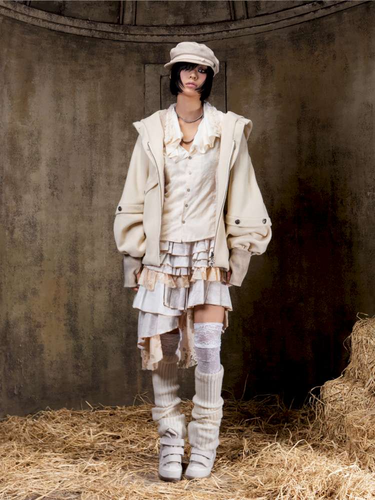 Loose Cape Punk Gothic Jacket【s0000015086】