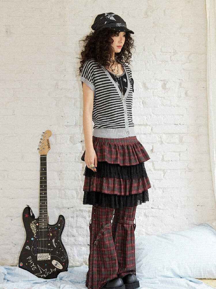 Old-Fashioned Woolen Knit Vest【s0000017901】