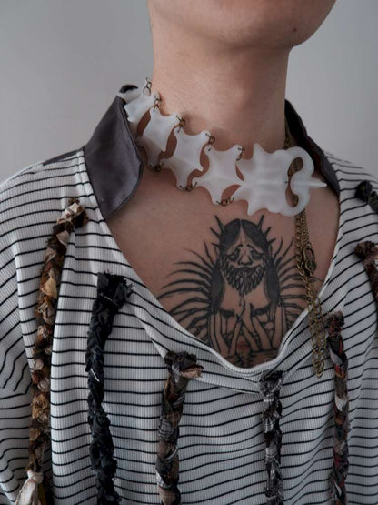 Symbiotic Bones Skeleton Necklace【s0000015153】